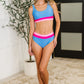 Venice Color Block Bikini Top