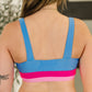 Venice Color Block Bikini Top