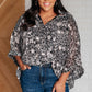 Work All Day Floral Top