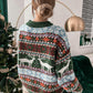 Moose Holiday Dropped Shoulder Sweater