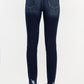 Kancan Cat's Whiskers Raw Hem High Waist Jeans