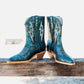 Bowie Metallic Boot in Teal