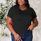 Basic Round Neck Short Sleeve T-Shirt