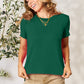 Basic Round Neck Short Sleeve T-Shirt