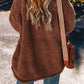 Fuzzy Snap Down Jacket