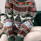 Moose Holiday Dropped Shoulder Sweater