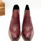 Kickin' Booties in Burgundy