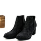 Rhinestone Bootie in Black