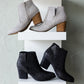 Rhinestone Bootie in Black