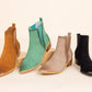 Wylie Suede Ankle Boot in Black