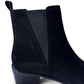 Wylie Suede Ankle Boot in Black