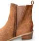 Wylie Suede Ankle Boot in Tan