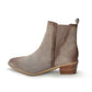 Wylie Suede Ankle Boot in Taupe