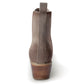 Wylie Suede Ankle Boot in Taupe