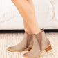 Wylie Suede Ankle Boot in Taupe