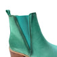 Wylie Suede Ankle Boot in Teal